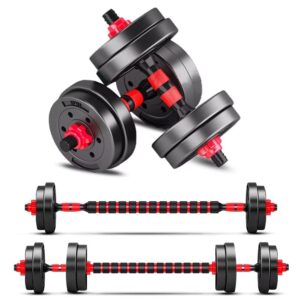 Mancuernas Kit Pesas Barras Ajustables 40KG 80LB