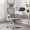 Silla de escritorio ejecutiva con brazos en tela